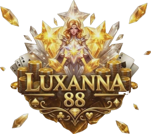 Luxanna88 Casino Logo - Official Brand Symbol for Filipino Online Gaming